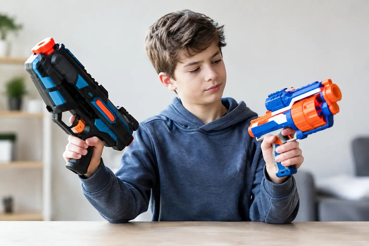 Blaster électrique versus Nerf, lequel choisir ? - FunBlasters