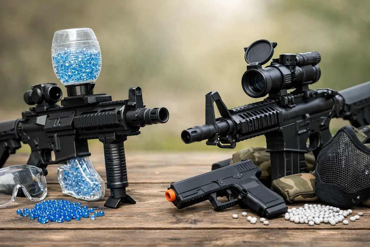 Gel blaster ou airsoft, lequel choisir ? - FunBlasters