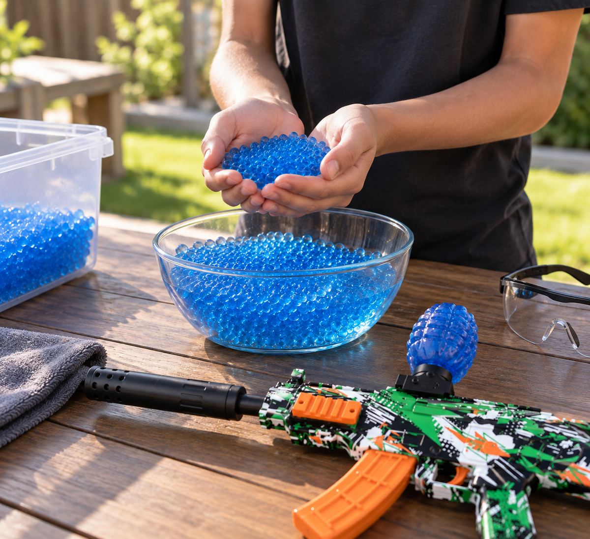 Gel blaster UMP45 : le bon choix pour jouer dehors - FunBlasters
