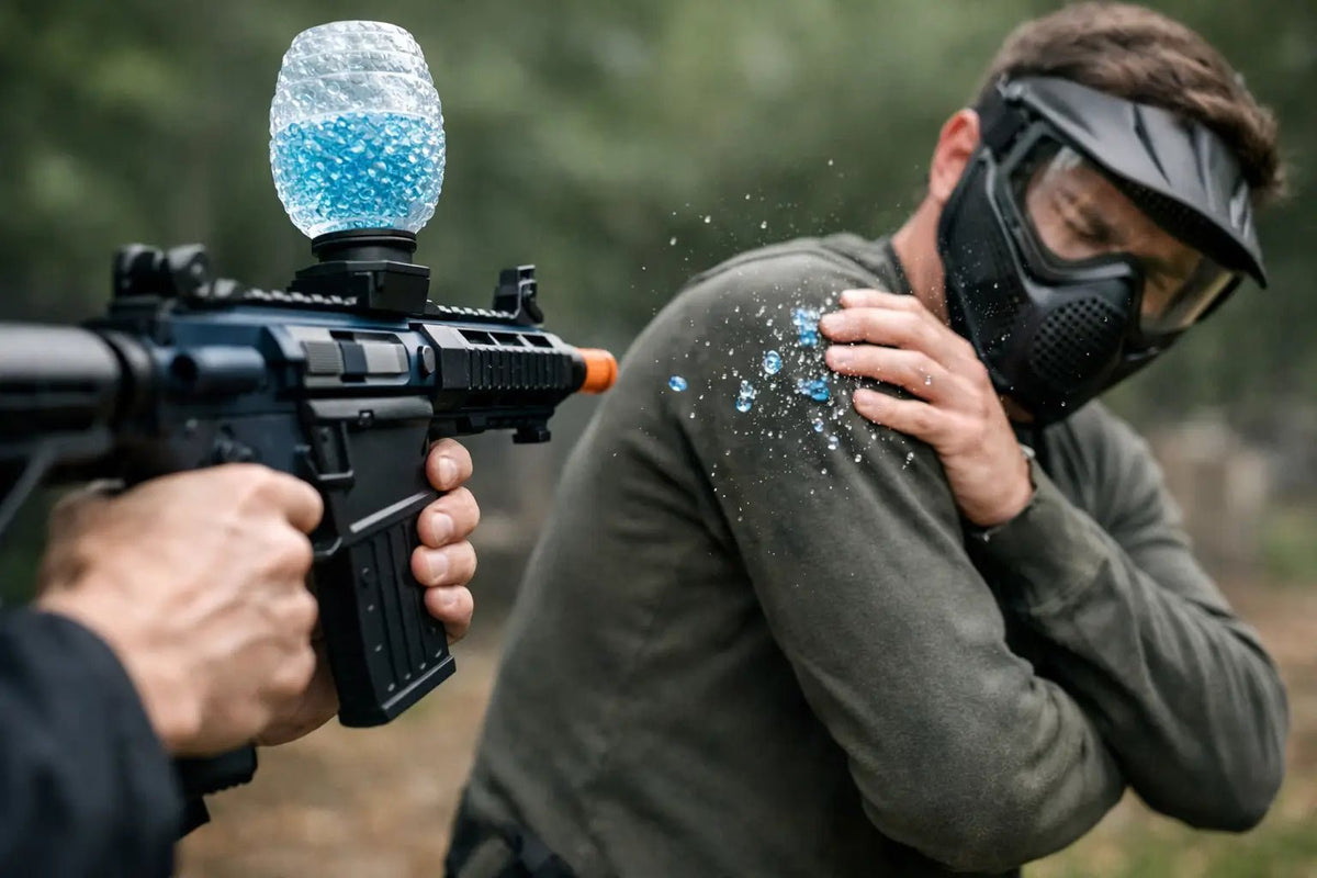 Un gel blaster fait-il mal ? Réponse claire - FunBlasters