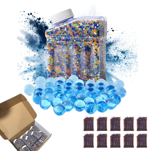 Gel Blaster Gun – Billes Multicolor pour Pistolet à Orbeez Balls - Fusil Billes de Gel - FunBlasters