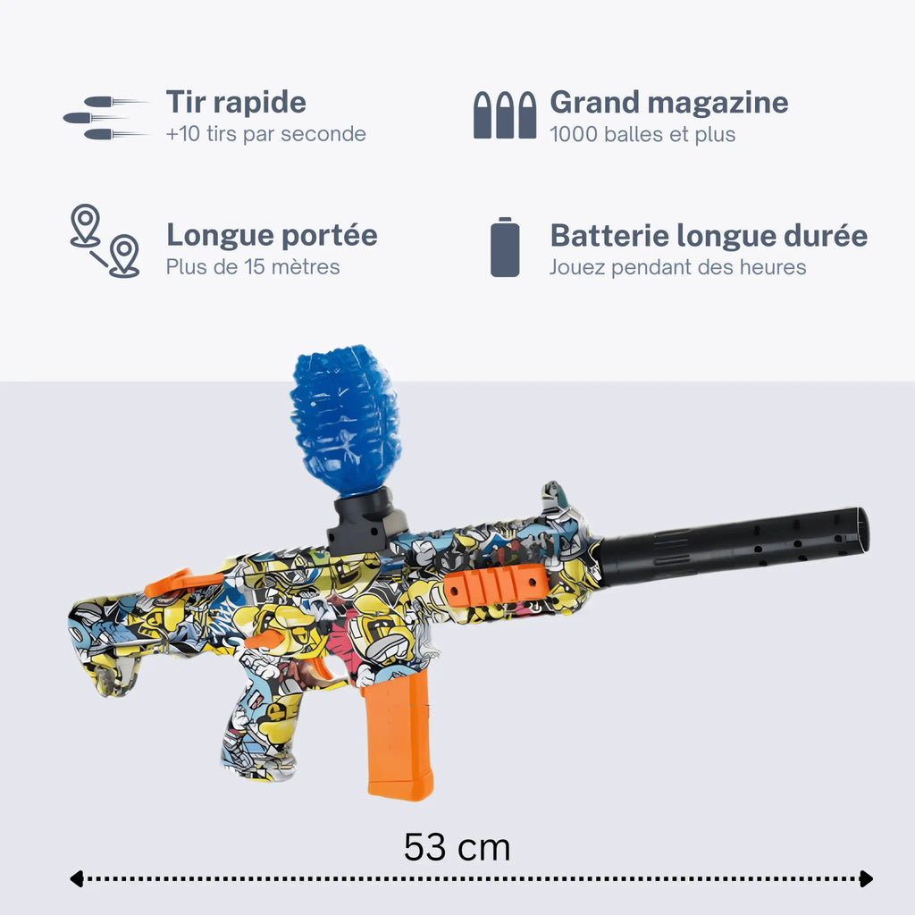 Gel Blaster Gun ARP9 – Pistolet à Orbeez Balls - Fusil Billes de Gel - FunBlasters