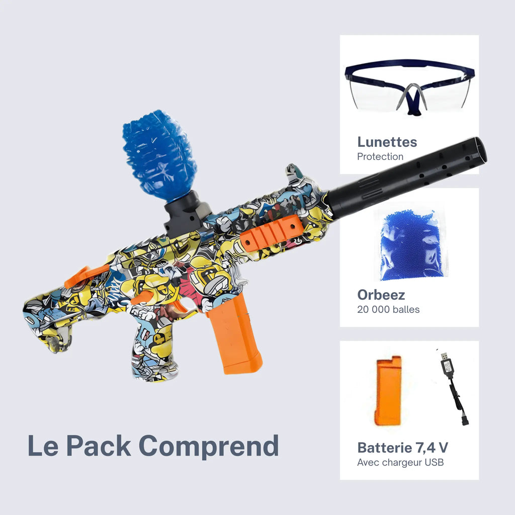 Gel Blaster Gun ARP9 – Pistolet à Orbeez Balls - Fusil Billes de Gel - FunBlasters