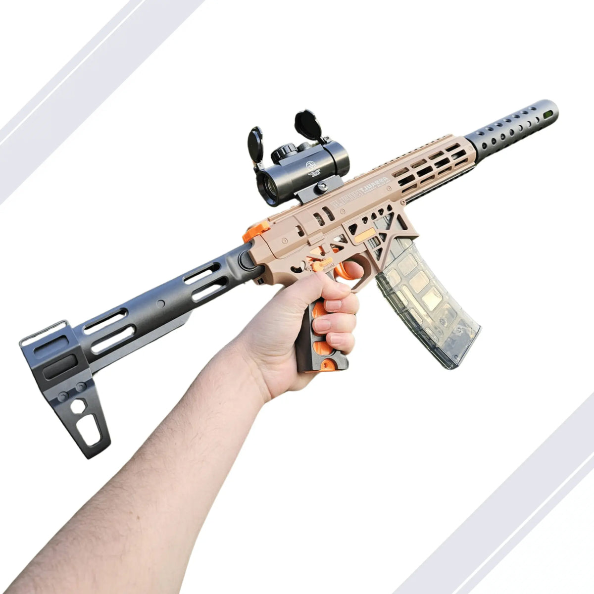 Gel Blaster Gun MK7 – Pistolet à Orbeez Balls - Fusil Billes de Gel - FunBlasters